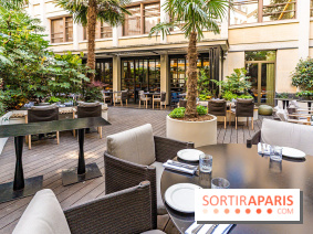 Pimpan, nouveau restaurant à Paris dans le Quartier Latin – Cuisine française moderne à Dame des Arts - terrasse