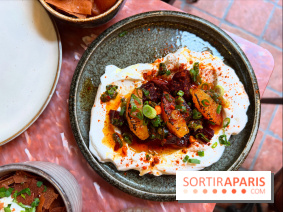 Mazmez - Labné betteraves et agrumes rôtis