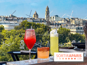 Bar Les Ombres : cocktails & tapas sur le rooftop du Musée du Quai Branly avec vue sur la tour Eiffel