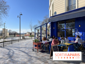 Moncœur Belleville - Terrasse vue Paris