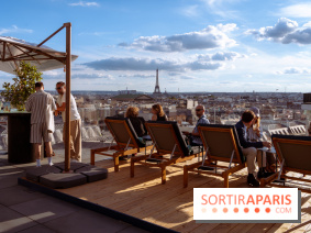 Douce-heure, la terrasse en rooftop des Galeries Lafayettes - photos