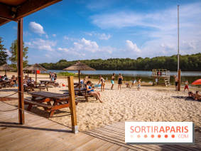 La plage et guinguette des Étangs de Hollande - photos