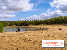 Île de loisirs du Val de Seine dans les Yvelines, plage, baignade et activités - photos