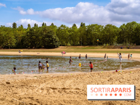 Île de loisirs du Val de Seine dans les Yvelines, plage, baignade et activités - photos