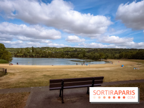 Île de loisirs du Val de Seine dans les Yvelines, plage, baignade et activités - photos