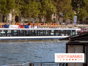 Défilé flottant sur la Seine : le Jal Yatra à Paris, les photos