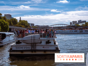 Défilé flottant sur la Seine : le Jal Yatra à Paris, les photos