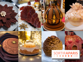 Les bûches de Noël exceptionnelles à Paris 2025 les créations folles des palaces et grandes Maisons