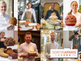 Le top des bûches de Noël à Paris 2025 de célèbres pâtissiers, chocolatiers