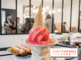 La Bûche de Noël cornet de glace du Kimpton pour ce Noël 2025