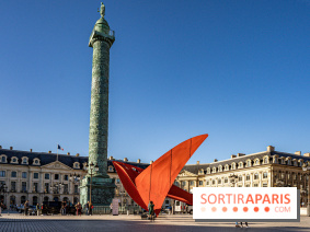 FIAC 2021 : le dragon flamboyant de la Place Vendôme par Alexander Calder