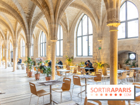 La table des Bernardins, le café-restaurant niché dans la nef du Collège des Bernardins