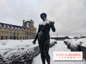 La Neige à Paris - Jardin des Tuileries