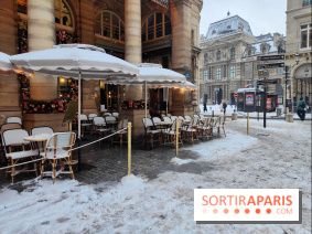 La Neige à Paris - terrasse restaurant café 1er arrondissement
