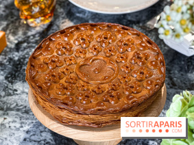 La Galette des Rois 2026 Louis Vuitton par Maxime Frédéric : la noisette sublimée par le Monogram