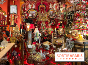 La Maison du Roy, la boutique - royaume des décorations de Noël sur les Grands Boulevards, à Paris