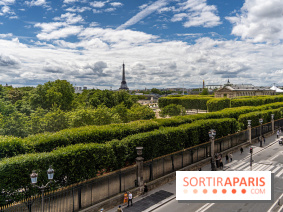 visuel Paris visuel  -  Rue de Rivoli - jardin des Tuileries 