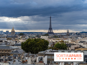 visuel Paris visuel - ciel gris - orage