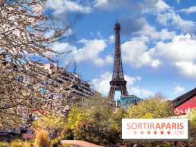 Visuel Paris, Tour Eiffel printemps