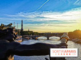 Visuel Paris Seine pont Alexandre III