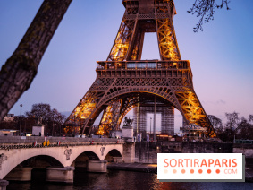 Visuel Paris Tour Eiffel nuit - pont d'Iéna