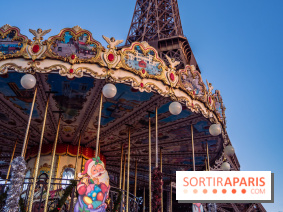 Visuel Paris Tour Eiffel manège enfants