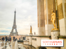 Visuel Paris Tour Eiffel Trocadéro jour