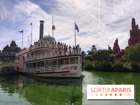 Visuels Disneyland Paris - Thunder Mesa Riverboat Landing bateau croisière