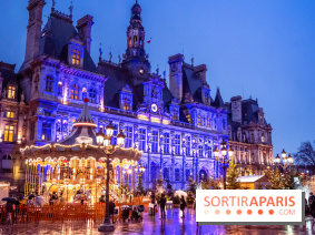 Photos : Village et illuminations de Noël de l'Hôtel de Ville 2020