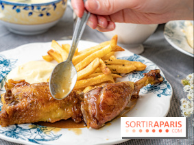 Menu volaille et truffe du Coq Rico, les photos