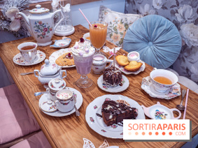 Le Jardin de Mademoiselle en mode Fête foraine sous la neige 