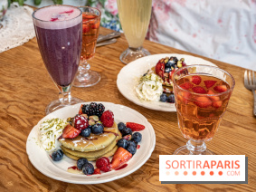 Le brunch du Jardin de Mademoiselle, les photos du menu