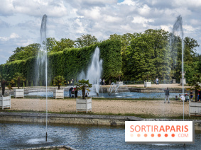 Jeux d'eau au Domaine National de Saint-Cloud