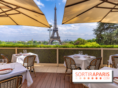 Le Café de l'Homme rouvre ses portes avec une nouvelle déco et une nouvelle carte gourmande - terrasse Tour Eiffel