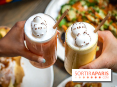 Brunch indien à Paris par Baranaan et Pingwoo - lassis rose et mangue