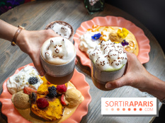 Brunch indien à Paris par Baranaan et Pingwoo -  Latte chat 3D