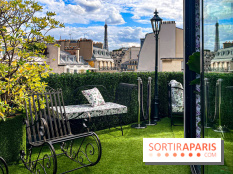 Le Marta, le bar à cocktails perché sur le rooftop de l'Hôtel Barrière Fouquet's Paris tout l'été