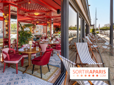 La Plage Parisienne, restaurant et terrasse en bord de Seine Quai de Javel
