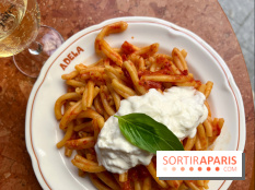 Adela - Pâtes tomates cerises et stracciatella