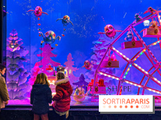 Les vitrines de Noël 2024 des Galeries Lafayette Haussmann avec Vianney et Kevin Germanier - image00006