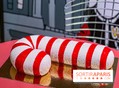 Candy Cake, la Bûche de Noël 2025 du Printemps Haussmann par Bryan Esposito, clin d'œil à New-York - IMG 9522