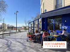 Moncœur Belleville - Terrasse vue Paris