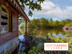 La réserve Naturelle des Etangs de Bonnelles, son pont kiosque, temple de l'amour et ses trésors