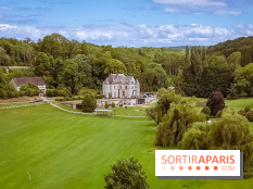 Le Domaine de Villarceaux et ses deux châteaux - photos - DJI 0036 D