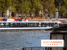Défilé flottant sur la Seine : le Jal Yatra à Paris, les photos