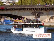 Défilé flottant sur la Seine : le Jal Yatra à Paris, les photos