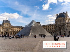 La flamme olympique des JO de Paris 2024, s'installera dans le Jardin des Tuileries - Musée du Louvre - carrousel du Louvre
