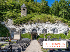Insolite en Île-de-France : l'église troglodyte de l'Annonciation construite à flanc de falaise