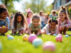 Les chasses aux oeufs du lundi de Pâques férié à Paris et aux alentours