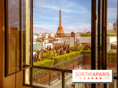 La terrasse en Rooftop du Peninsula Paris 2026, le bar perché à la vue exceptionnelle